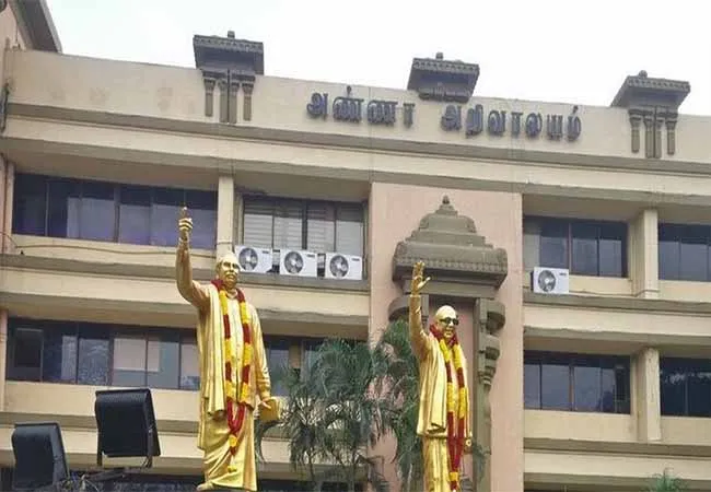 national voters day celebrating chief secretary shanmugam speech dmk party  
